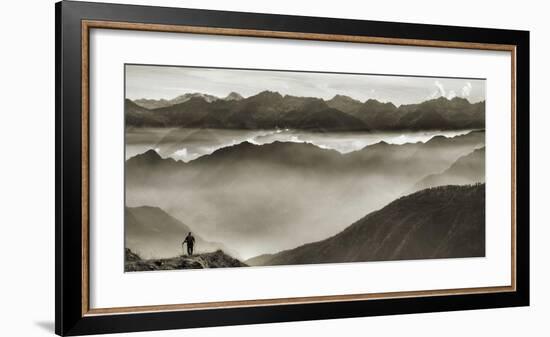 Across My World-Fulvio Ferrua-Framed Art Print