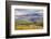 Across Ribblesdale to Ingleborough from Above Stainforth Near Settle, Yorkshire Dales, Yorkshire-Mark Sunderland-Framed Photographic Print