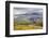 Across Ribblesdale to Ingleborough from Above Stainforth Near Settle, Yorkshire Dales, Yorkshire-Mark Sunderland-Framed Photographic Print