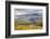 Across Ribblesdale to Ingleborough from Above Stainforth Near Settle, Yorkshire Dales, Yorkshire-Mark Sunderland-Framed Photographic Print