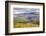 Across Ribblesdale to Ingleborough from Above Stainforth Near Settle, Yorkshire Dales, Yorkshire-Mark Sunderland-Framed Photographic Print