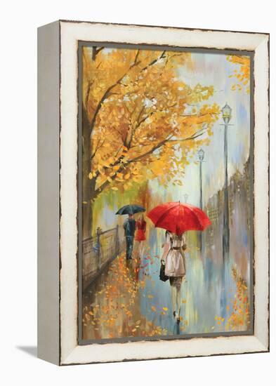 Across the Avenue-Allison Pearce-Framed Stretched Canvas