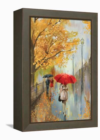 Across the Avenue-Allison Pearce-Framed Stretched Canvas