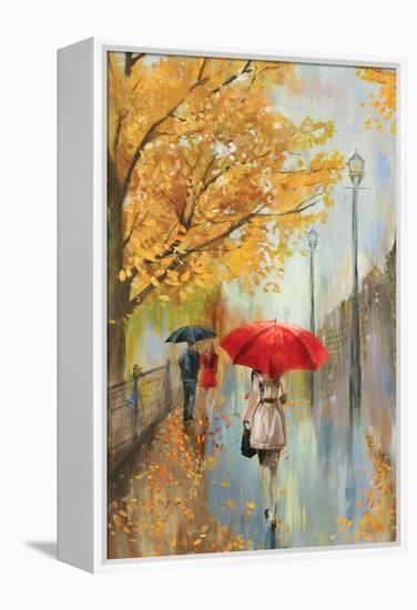 Across the Avenue-Allison Pearce-Framed Stretched Canvas
