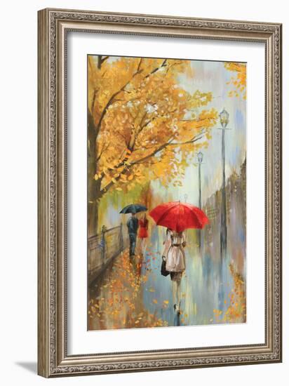 Across the Avenue-Allison Pearce-Framed Premium Giclee Print