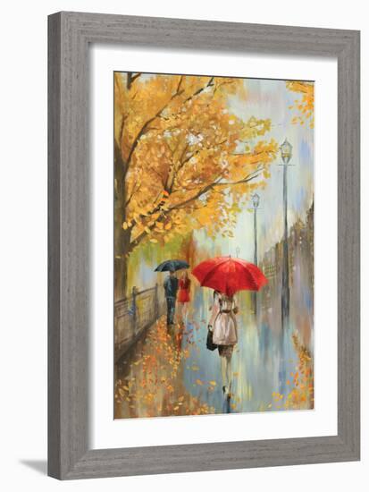 Across the Avenue-Allison Pearce-Framed Premium Giclee Print