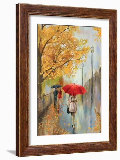 Across the Avenue-Allison Pearce-Framed Premium Giclee Print