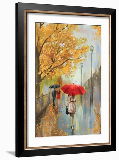 Across the Avenue-Allison Pearce-Framed Premium Giclee Print