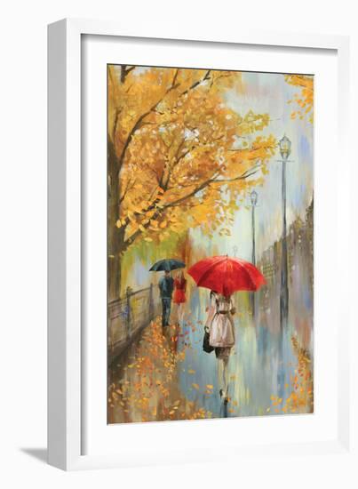 Across the Avenue-Allison Pearce-Framed Premium Giclee Print