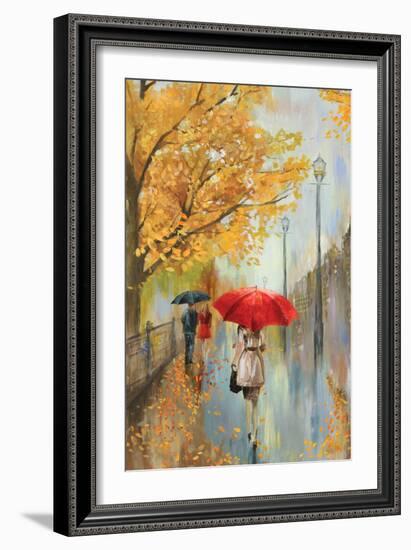 Across the Avenue-Allison Pearce-Framed Premium Giclee Print