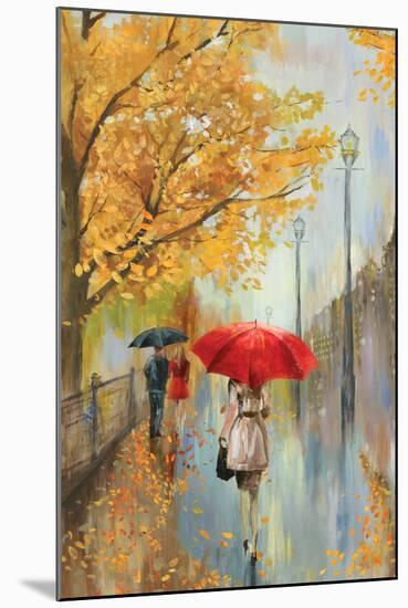 Across the Avenue-Allison Pearce-Mounted Premium Giclee Print