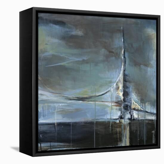 Across the Bay-Terri Burris-Framed Stretched Canvas