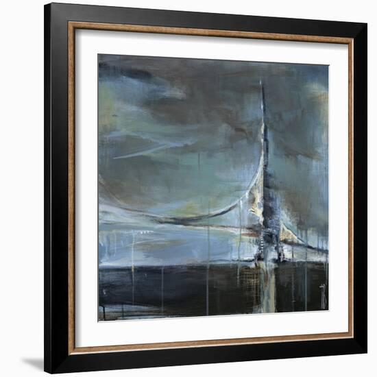 Across the Bay-Terri Burris-Framed Art Print