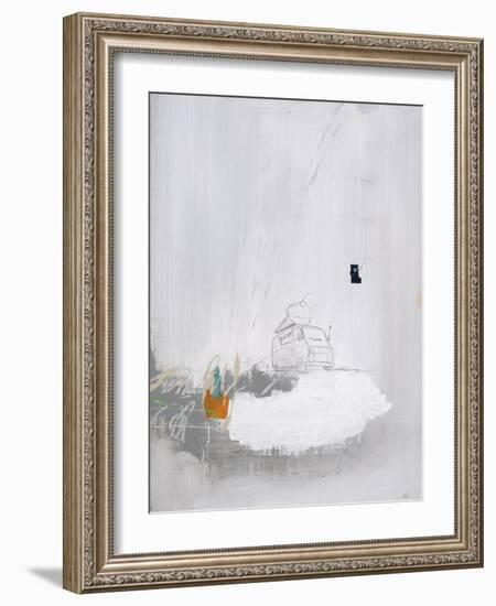 Across the Block V-Joshua Schicker-Framed Giclee Print