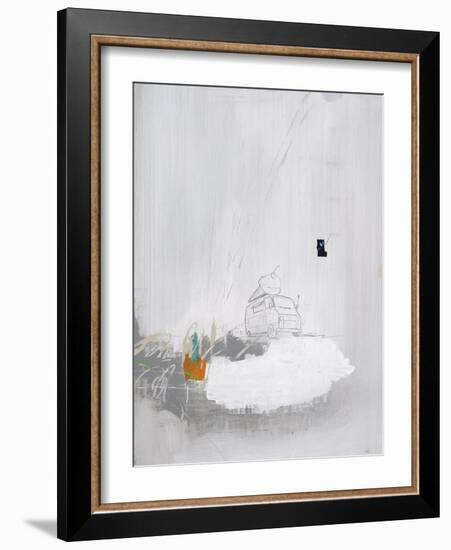 Across the Block V-Joshua Schicker-Framed Giclee Print