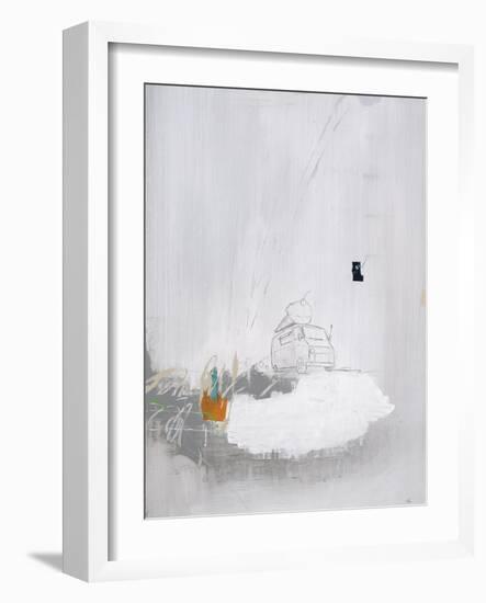 Across the Block V-Joshua Schicker-Framed Giclee Print