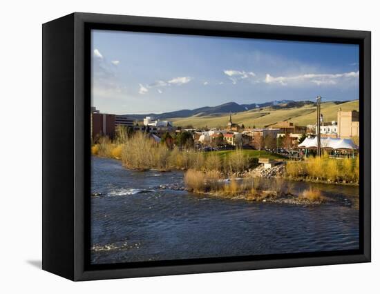 Across the Clark Fork River, Missoula, Montana-Chuck Haney-Framed Premier Image Canvas