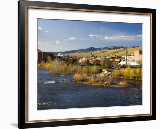 Across the Clark Fork River, Missoula, Montana-Chuck Haney-Framed Photographic Print