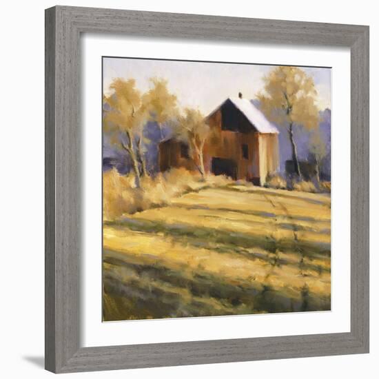 Across the Field-David Marty-Framed Premium Giclee Print