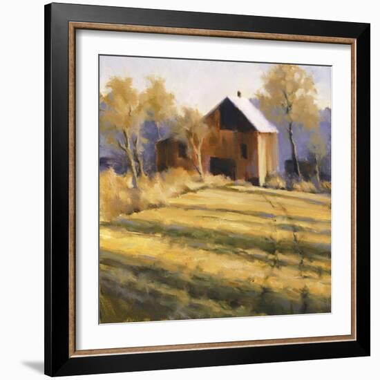 Across the Field-David Marty-Framed Premium Giclee Print