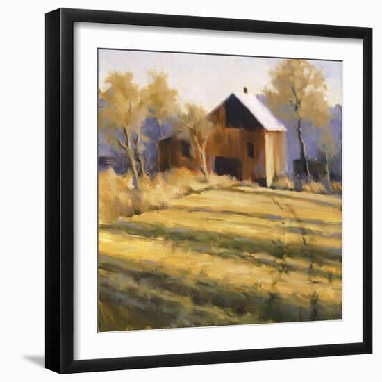 Across the Field-David Marty-Framed Premium Giclee Print