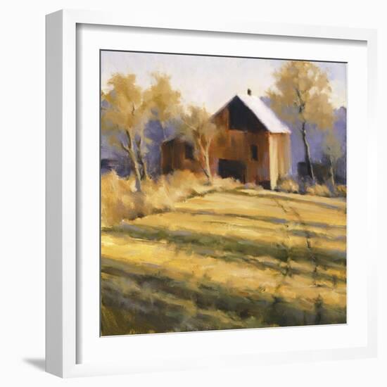 Across the Field-David Marty-Framed Premium Giclee Print