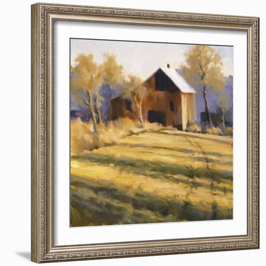 Across the Field-David Marty-Framed Giclee Print