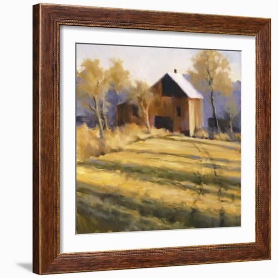 Across the Field-David Marty-Framed Giclee Print