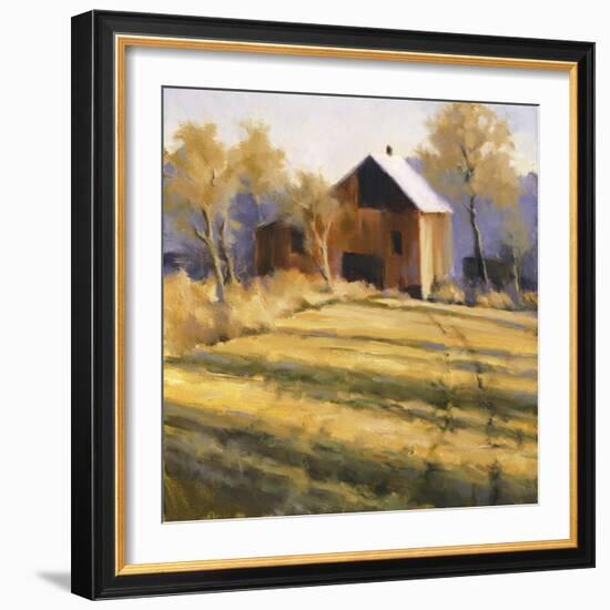 Across the Field-David Marty-Framed Giclee Print