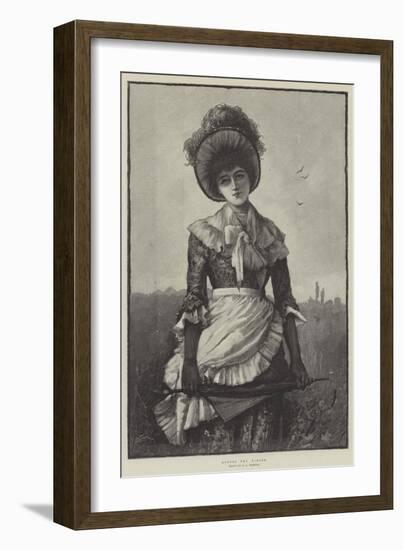 Across the Fields-George L. Seymour-Framed Giclee Print