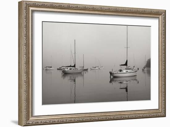 Across the Lake - BW-Tammy Putman-Framed Photographic Print