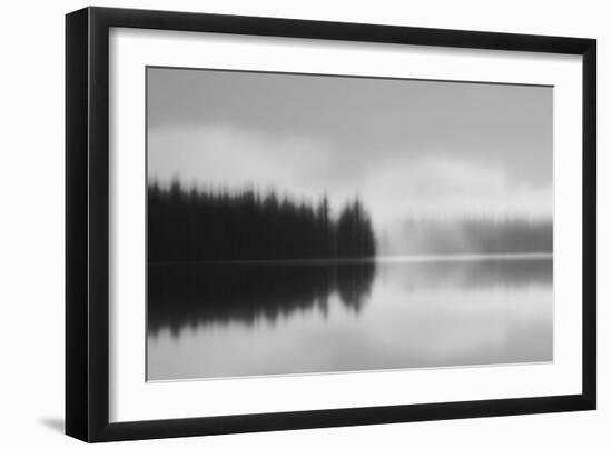 Across the Lake-Madeline Clark-Framed Art Print