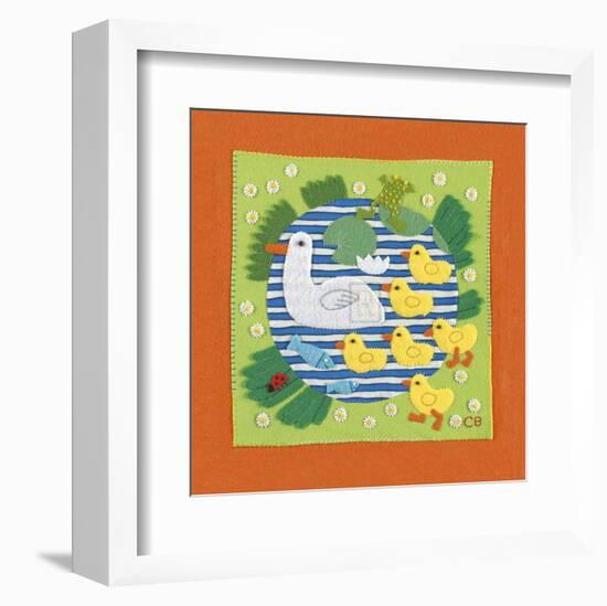 Across The Pond-Clare Beaton-Framed Art Print