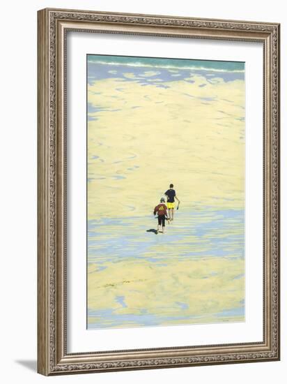 Across the Space-Simon Cook-Framed Giclee Print