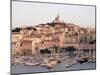 Across the Vieux Port to Basilica of Notre Dame De La Garde, Provence-Alpes-Cote-D'Azur, France-Ruth Tomlinson-Mounted Photographic Print