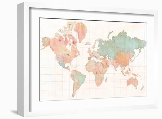 Across the World-Sue Schlabach-Framed Art Print