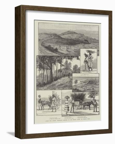 Across Two Oceans, Barbadoes-Melton Prior-Framed Giclee Print