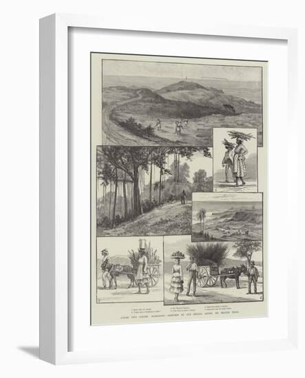 Across Two Oceans, Barbadoes-Melton Prior-Framed Giclee Print