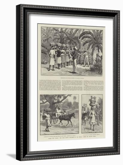 Across Two Oceans, the West Indies-Melton Prior-Framed Giclee Print