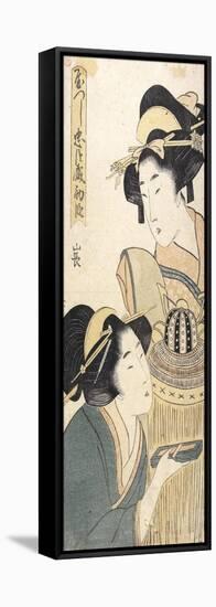 Act 1-Kitagawa Utamaro-Framed Premier Image Canvas