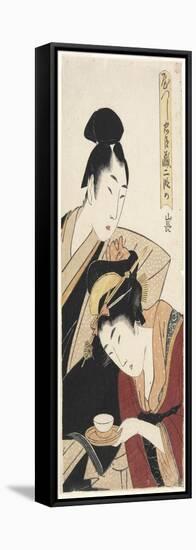 Act 2-Kitagawa Utamaro-Framed Premier Image Canvas