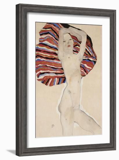 Act Against Coloured Material, 1911-Egon Schiele-Framed Giclee Print