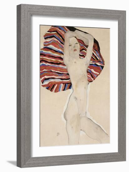 Act Against Coloured Material, 1911-Egon Schiele-Framed Giclee Print