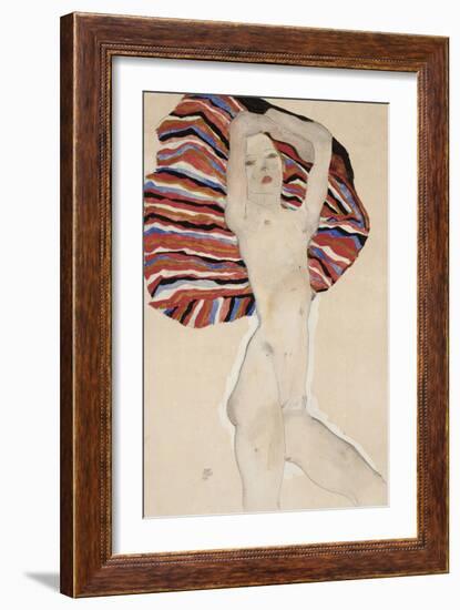 Act Against Coloured Material, 1911-Egon Schiele-Framed Giclee Print