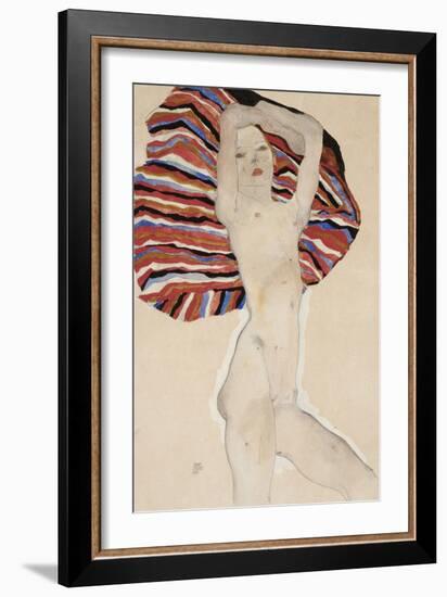 Act Against Coloured Material, 1911-Egon Schiele-Framed Giclee Print