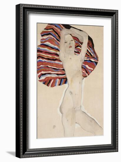 Act Against Coloured Material, 1911-Egon Schiele-Framed Giclee Print