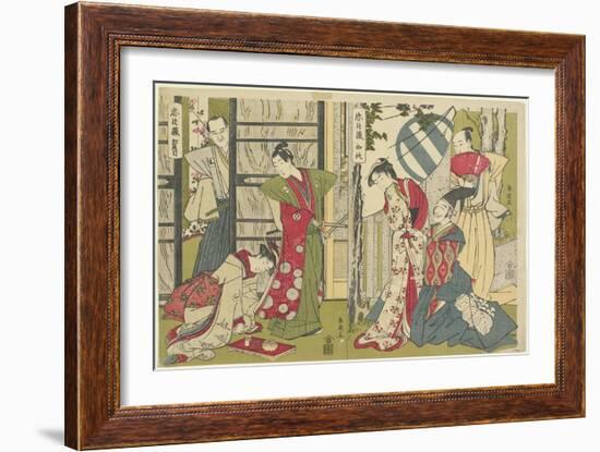 Act I and Act II, 1789-1794-Katsukawa Shun'ei-Framed Giclee Print