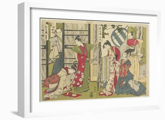 Act I and Act II, 1789-1794-Katsukawa Shun'ei-Framed Giclee Print