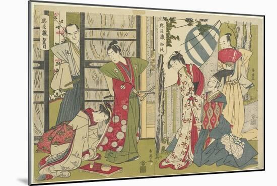 Act I and Act II, 1789-1794-Katsukawa Shun'ei-Mounted Giclee Print