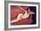 Act on a Sofa (Almaiisa)-Amedeo Modigliani-Framed Art Print